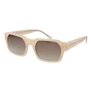 Comma Oval Sonnenbrille 77209 5308 in Beige – 45° Seitenansicht
