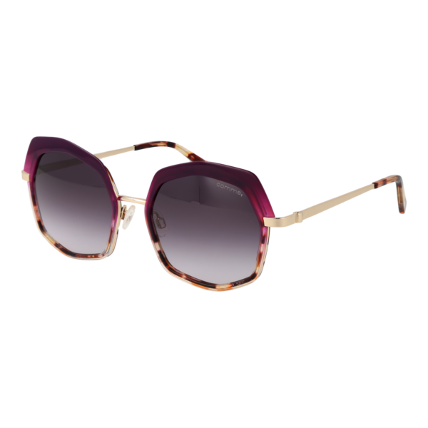Comma Sonnenbrille 77211 5491 – 45° Seitenansicht Comma Geometric Sonnenbrille 77211 5491 in Gold – 45° Seitenansicht