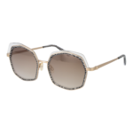 Comma Geometric Sonnenbrille 77211 5403 in Gold – 45° Seitenansicht