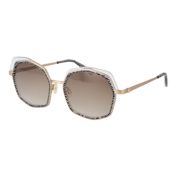 Comma Geometric Sonnenbrille 77211 5403 in Gold – 45° Seitenansicht