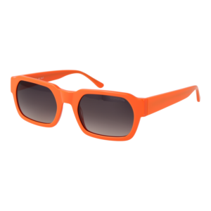Comma Rechteck Sonnenbrille 77209PU 5380 in Orange – 45° Seitenansicht