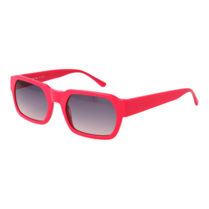Comma Rechteck Sonnenbrille 77209PU 5379 in Rosa – 45° Seitenansicht