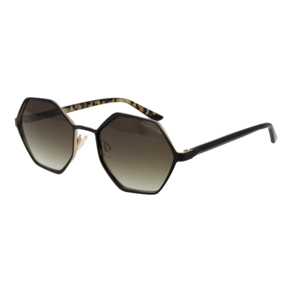 Comma Geometric Sonnenbrille 77219 5430 in Schwarz – 45° Seitenansicht