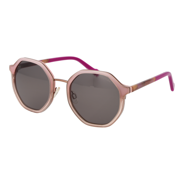 Comma Panto Sonnenbrille 77220 5167 in Rosa – 45° Seitenansicht
