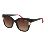 Comma Schmetterling Sonnenbrille 77222 5197 in Grau – 45° Seitenansicht