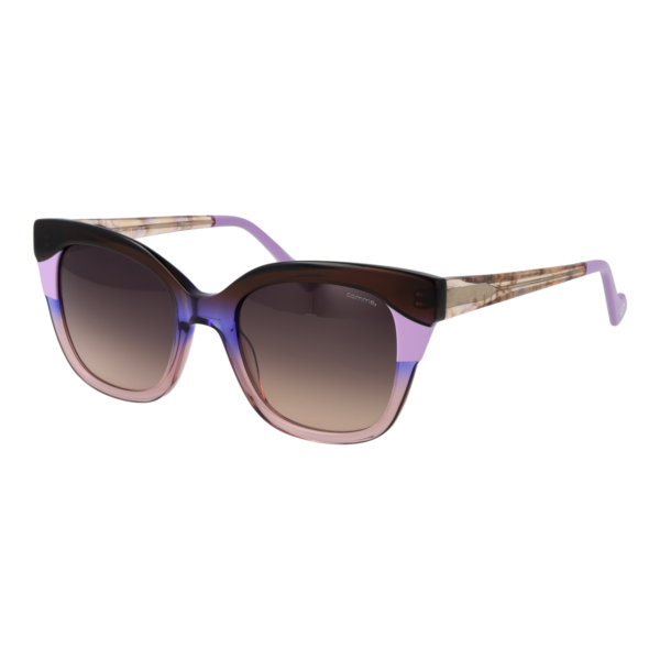 Comma Katzenaugen Sonnenbrille 77222 5169 in Lila – 45° Seitenansicht