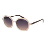 Comma Rund Sonnenbrille 77226 5368 in Beige – 45° Seitenansicht
