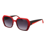 Comma Quadrat Sonnenbrille 77229 5379 in Rot – 45° Seitenansicht
