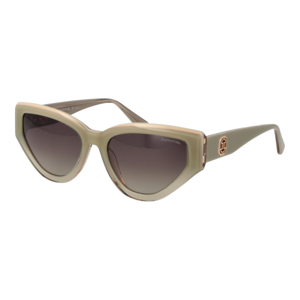 Comma Katzenaugen Sonnenbrille 77231 5390 in Oliv – 45° Seitenansicht