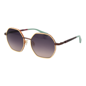 Comma Geometric Sonnenbrille 77233 5467 in Beige – 45° Seitenansicht