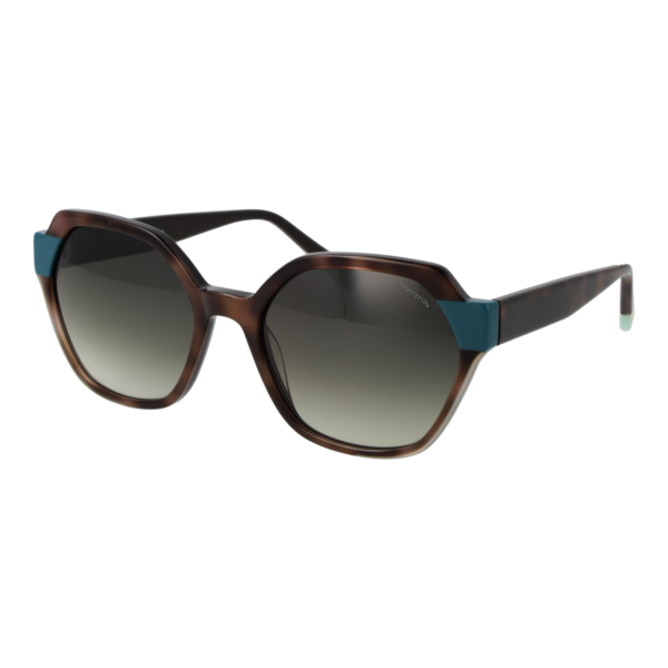 Comma Geometric Sonnenbrille 77234 5465 in Braun – 45° Seitenansicht