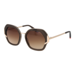 Comma Schmetterling Sonnenbrille 77236 5196 in Braun – 45° Seitenansicht