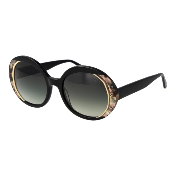 Comma Sonnenbrille 77237 5260 – 45° Seitenansicht Comma Rund Sonnenbrille 77237 5260 in Schwarz – 45° Seitenansicht