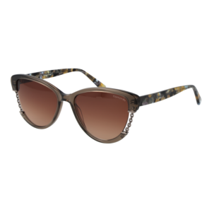 Comma Katzenaugen Sonnenbrille 77238 5490 in Braun – 45° Seitenansicht