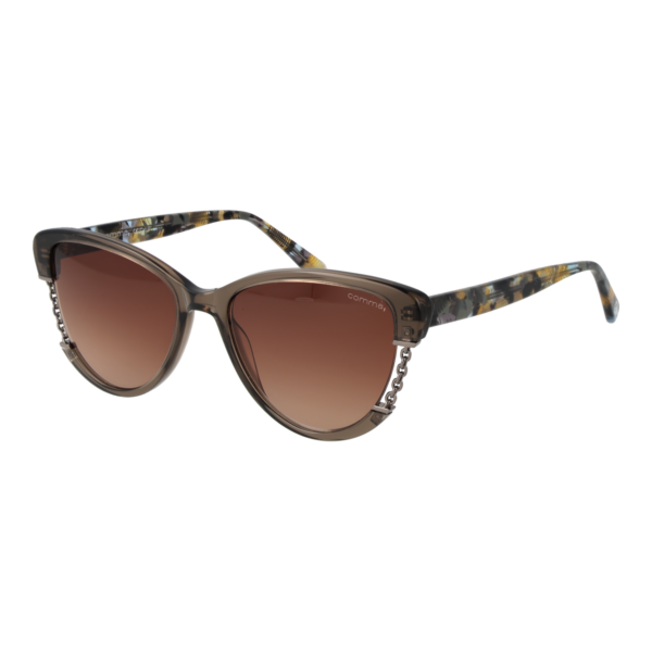 Comma Katzenaugen Sonnenbrille 77238 5490 in Braun – 45° Seitenansicht