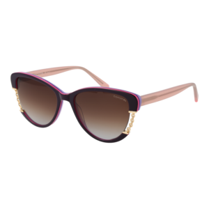 Comma Katzenaugen Sonnenbrille 77238 5496 in Lila – 45° Seitenansicht