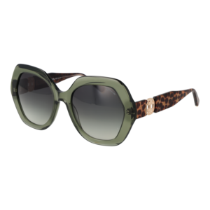 Comma Schmetterling Sonnenbrille 77239 5450 in Oliv – 45° Seitenansicht