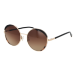 Comma Rund Sonnenbrille 77241 5516 in Gold – 45° Seitenansicht