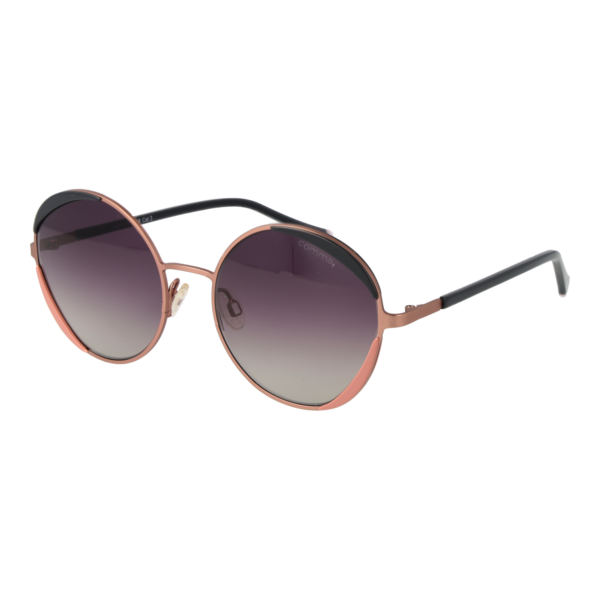 Comma Rund Sonnenbrille 77241 5501 in Rosé Gold – 45° Seitenansicht
