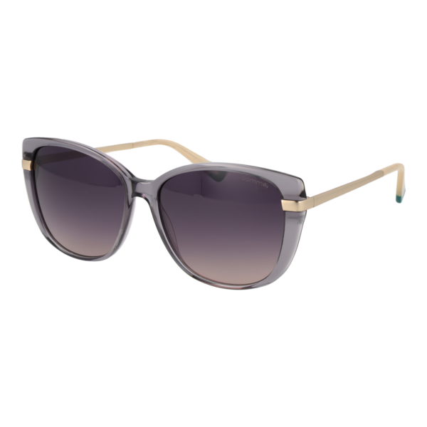 Comma Schmetterling Sonnenbrille 77243 5791 in Grau – 45° Seitenansicht