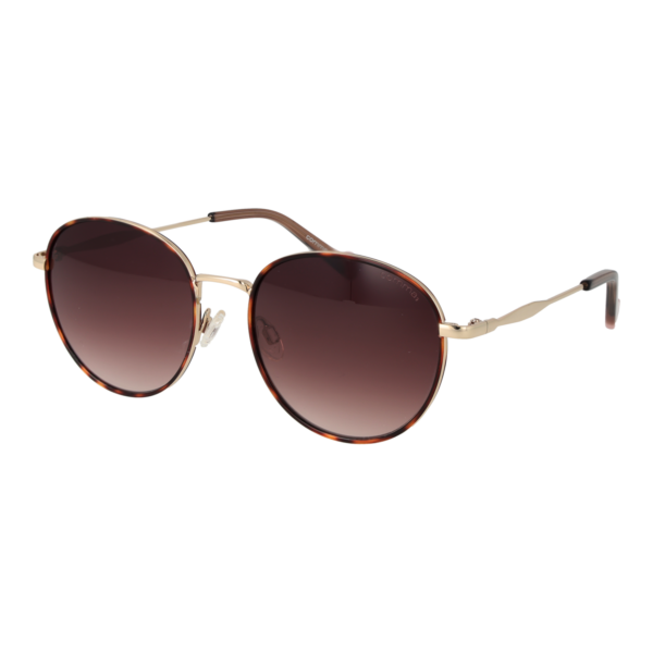 Comma Panto Sonnenbrille 77244 5316 in Gold – 45° Seitenansicht
