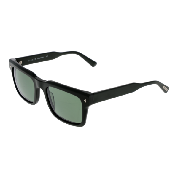 Bulget Sonnenbrille BG9225M 55D01P – 45° Seitenansicht Bulget Rechteck Sonnenbrille BG9225M 55D01P in Grün – 45° Seitenansicht