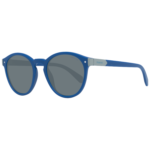 Polaroid Oval Sonnenbrille PLD 6034/S 51PJP in Blau – 45° Seitenansicht