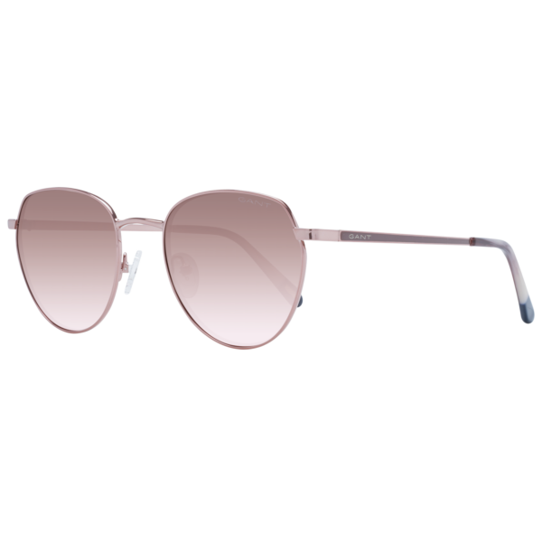 Gant Rund Sonnenbrille GA7109 5228Z in Rosé Gold – 45° Seitenansicht