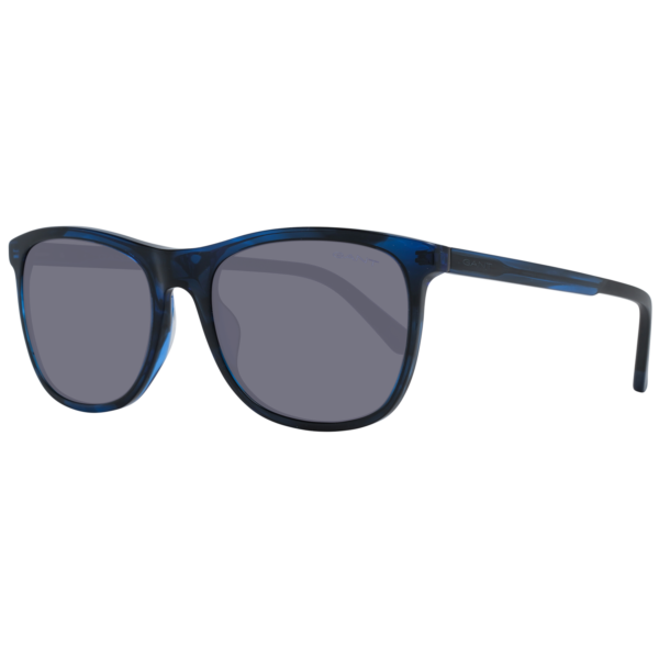 Gant Rechteck Sonnenbrille GA7126 5765A in Blau – 45° Seitenansicht