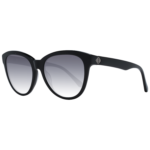 Gant Schmetterling Sonnenbrille GA8077 5601P in Schwarz – 45° Seitenansicht