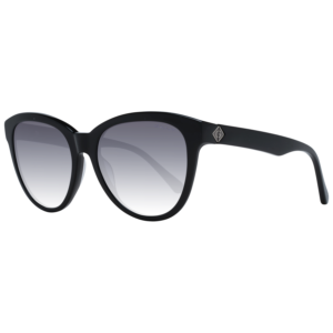 Gant Schmetterling Sonnenbrille GA8077 5601P in Schwarz – 45° Seitenansicht