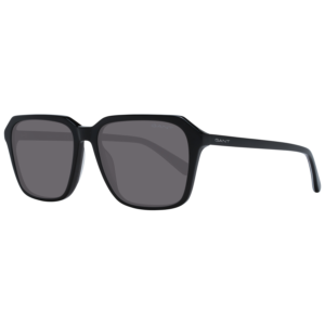 Gant Quadrat Sonnenbrille GA7214 5601A in Schwarz – 45° Seitenansicht