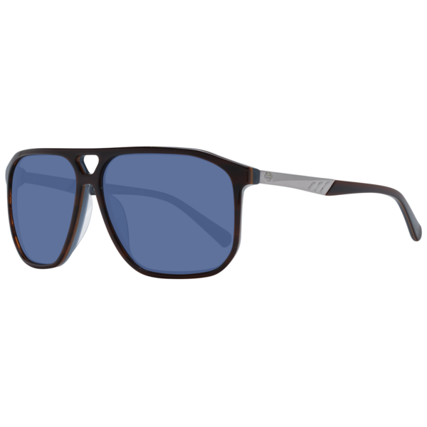 Harley-Davidson Pilotenbrille Sonnenbrille HD0962X 6062V in Braun – 45° Seitenansicht