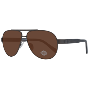 Harley-Davidson Pilotenbrille Sonnenbrille HD0971X 6109E in Gunmetal – 45° Seitenansicht