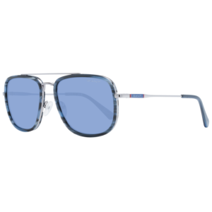 Gant Pilotenbrille Sonnenbrille GA7215 5692V in Blau – 45° Seitenansicht