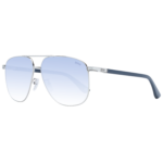 BMW Pilotenbrille Sonnenbrille BW0030 6116W in Grau – 45° Seitenansicht