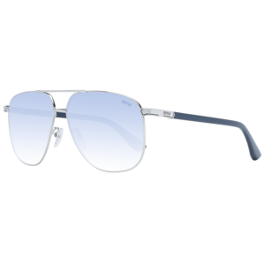 BMW Pilotenbrille Sonnenbrille BW0030 6116W in Grau – 45° Seitenansicht