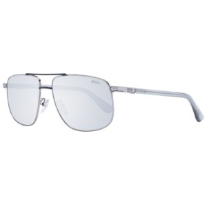 BMW Pilotenbrille Sonnenbrille BW0031 5716C in Grau – 45° Seitenansicht