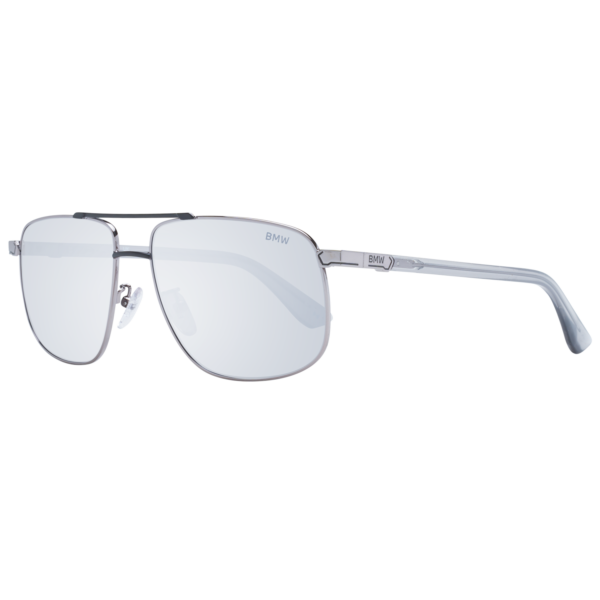 BMW Sonnenbrille BW0031 5716C – 45° Seitenansicht BMW Pilotenbrille Sonnenbrille BW0031 5716C in Grau – 45° Seitenansicht