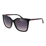 Gant Schmetterling Sonnenbrille GA8093 5501B in Schwarz – 45° Seitenansicht
