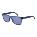 Gant Quadrat Sonnenbrille GA7227 5690V in Blau – 45° Seitenansicht