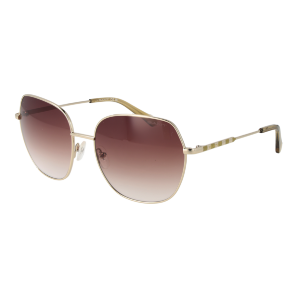 Gant Quadrat Sonnenbrille GA8100 5932F in Gold – 45° Seitenansicht