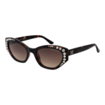 Marciano by Guess Katzenaugen Sonnenbrille GM00001 5552F in Braun – 45° Seitenansicht
