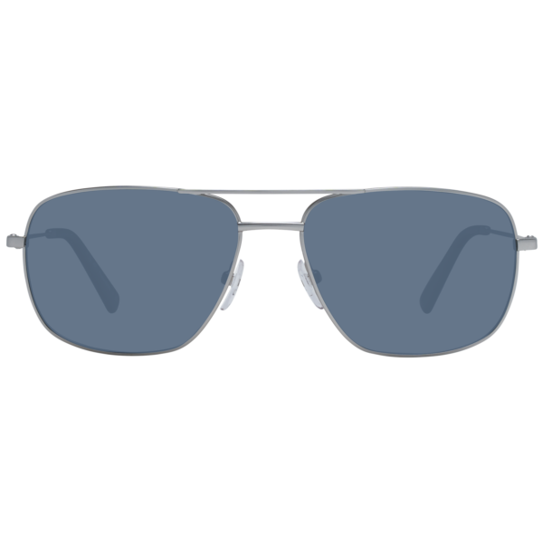 BMW Motorsport Sonnenbrille BS0026 5917D – Frontansicht mit Metall Rahmen und Grau Gläsern