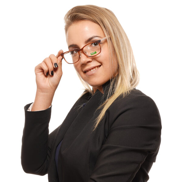 Rückansicht/Bügel der Benetton Brille BEO1005 52151