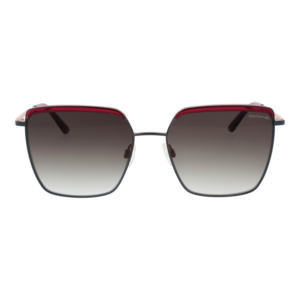 Comma Sonnenbrille 77179 5797 – Frontansicht mit Metall & Kunststoff Rahmen und Grau Gläsern