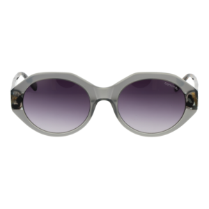 Comma Sonnenbrille 77195 5390 – Frontansicht mit Azetat Rahmen und Lila Gläsern