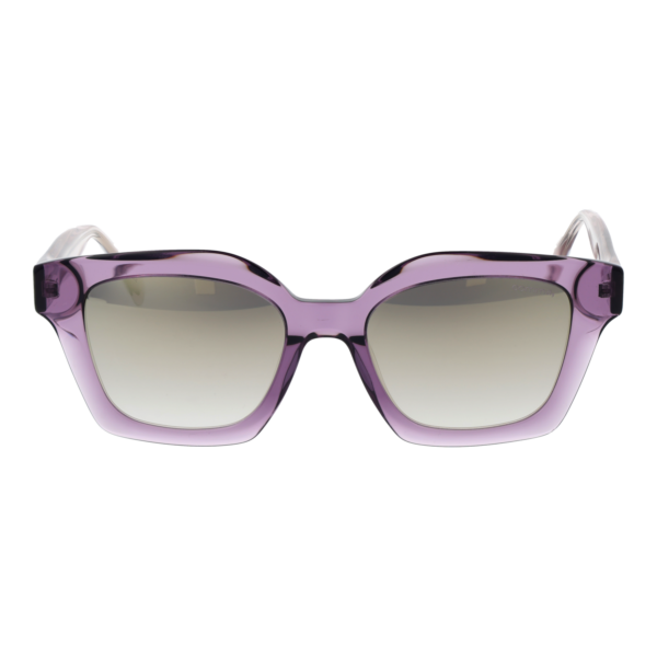 Comma Sonnenbrille 77197 5179 – Frontansicht mit Azetat Rahmen und Grau Gläsern