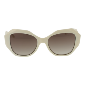 Comma Sonnenbrille 77201 5200 – Frontansicht mit Azetat Rahmen und Braun Gläsern