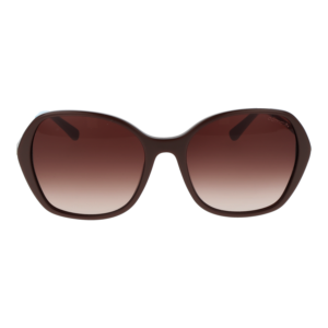 Comma Sonnenbrille 77206 5460 – Frontansicht mit Metall & Kunststoff Rahmen und Braun Gläsern